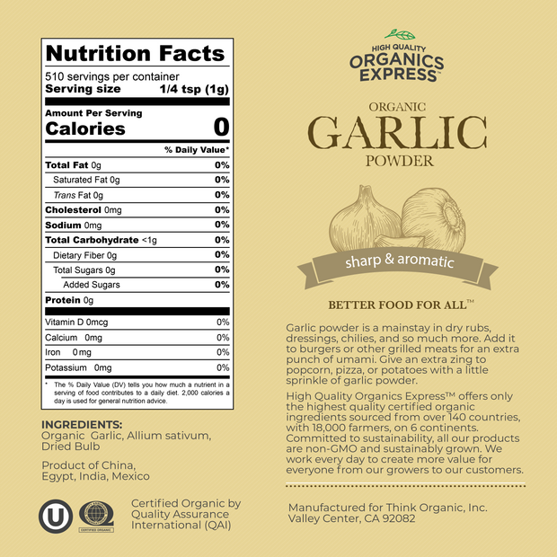 Organic No Salt Seasoning 1lb – High Quality Organics Express