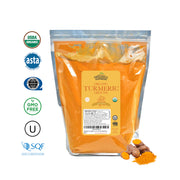 Organic Turmeric Powder Resealable Bag 5LBs
